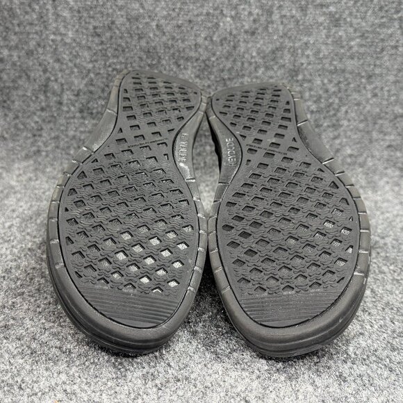 Hey Dude Wendy Slip Resistant Work Shoes Women's 9 Black Canvas Slip On Snekers - Picture 9 of 11